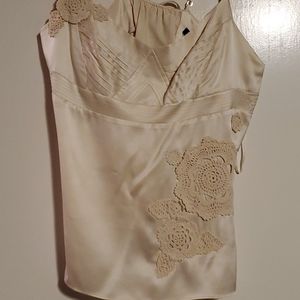 BCBG silk top